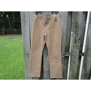 LRL Ralph Lauren Jeans Women's Size 12  Classic Straight Tan Pockets